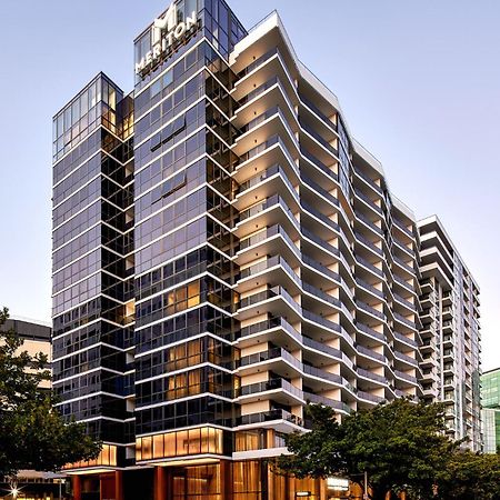 Meriton Suites Canberra Camberra Exterior foto The completed building